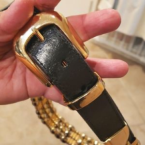 Donna Katz by Express Leather and Metal Belt